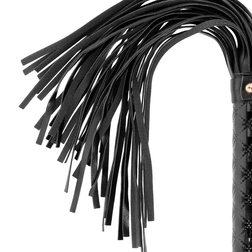 Flogger cuir vegan lanières souples — Black Edition — vue 3