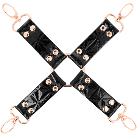 BEGME BLACK EDITION CRAVATE EN CUIR VEGAN