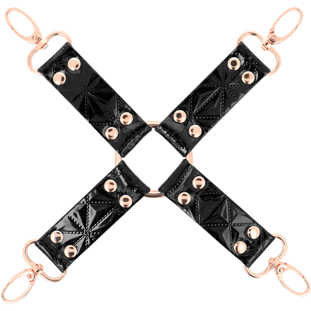 BEGME BLACK EDITION CRAVATE EN CUIR VEGAN