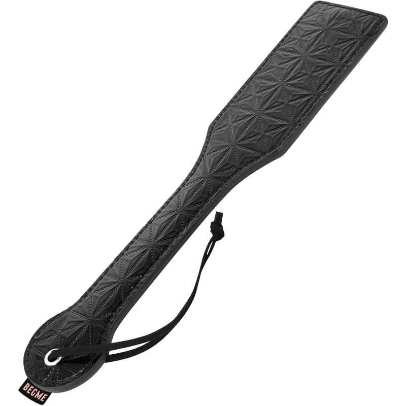 BEGME PADDLE EN CUIR VEGETALIEN EDITION NOIRE