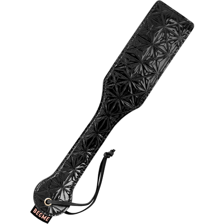BEGME PADDLE EN CUIR VEGETALIEN EDITION NOIRE