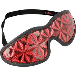 BEGME MASQUE AVEUGLE PREMIUM EDITION ROUGE AVEC DOUBLURE EN NEOPRENE