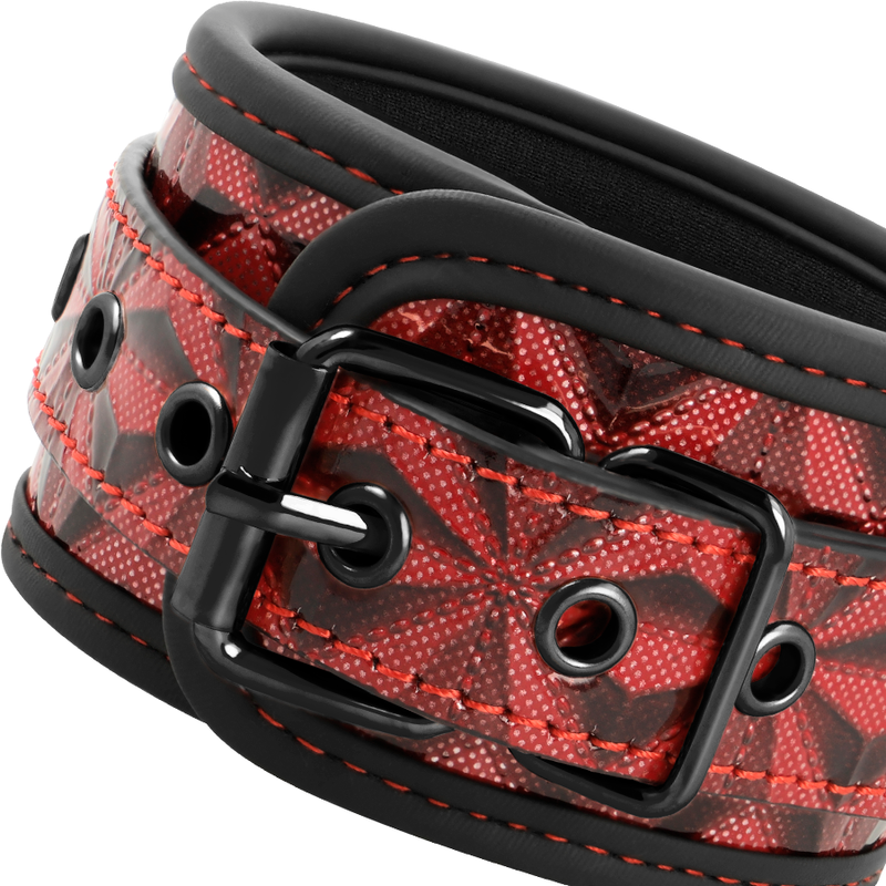 Menottes de poignets BEGME Red Edition rouges — doublure néoprène