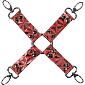 BEGME CRAVATE DE PORC EN CUIR VEGAN PREMIUM EDITION ROUGE