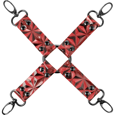 BEGME CRAVATE DE PORC EN CUIR VEGAN PREMIUM EDITION ROUGE