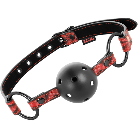 BEGME MACHOIRE EN CUIR VEGETALIEN EDITION ROUGE