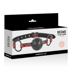 BEGME MACHOIRE EN CUIR VEGETALIEN EDITION ROUGE