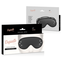 COQUETTE CHIC DESIRE MASQUE FANTASY EN CUIR VEGAN AVEC DOUBLURE EN NEOPRENE