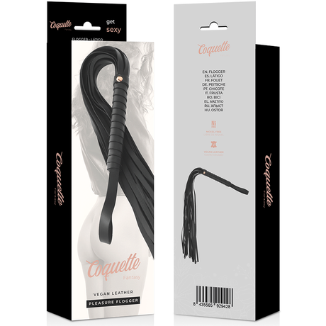 COQUETTE CHIC DESIRE FOUET FANTAISIE EN CUIR VEGAN
