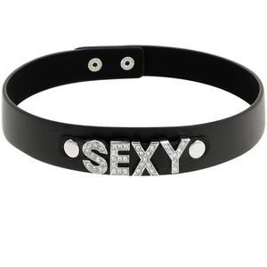 COQUETTE CHIC DESIRE RAS DE COU SEXY EN CUIR VEGAN