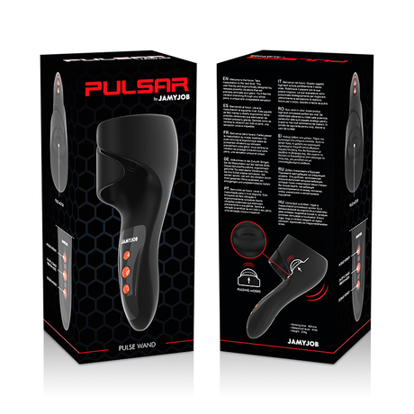 Masturbateur vibrant à ailes enveloppantes 50 modes — emballage