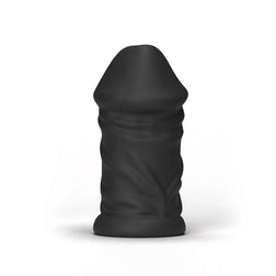 Masturbateur homme noir réaliste avec veines marquées et gland détaillé