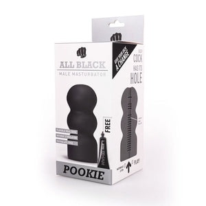 Gaine de masturbation canal micro-stries serrées 17 cm — gros plan