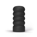 Masturbateur compact canal nervuré 17 cm — Twink · All Black · Strokers
