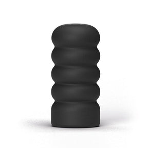 Masturbateur compact canal nervuré 17 cm — Twink · All Black · Strokers