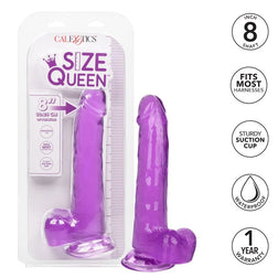 Gode réaliste Gode réaliste doux et flaxible, violet 20,3 cm