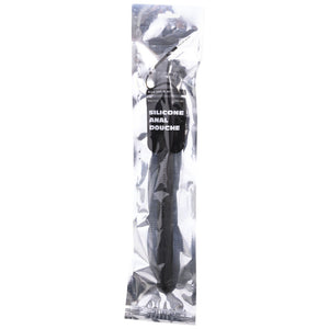 Canule de douche anale silicone embout stopper 27 cm — emballage