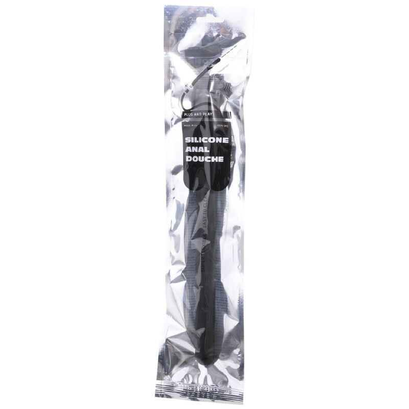 ALL BLACK DOUCHE ANAL MEGA RIPPLE SILICONE 285 CM