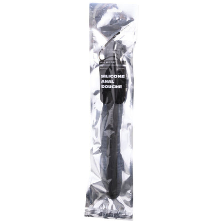 ALL BLACK DOUCHE ANAL MEGA RIPPLE SILICONE 285 CM