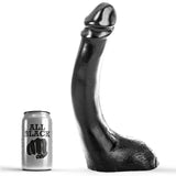 Gode XXL courbé noir 29 cm · All Black · Godes XL & Géant