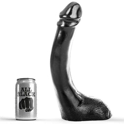 Gode XXL courbé noir 29 cm · All Black · Godes XL & Géant