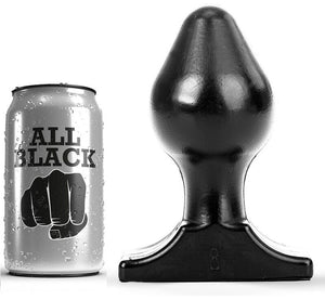 Plug bulbe large 16 cm diamètre 8 cm · All Black · Plugs XL