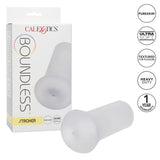 Masturbateur souple transparent ouvert — Sans Limites · Calexotics · Strokers