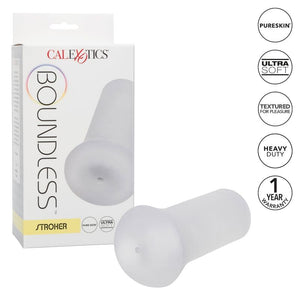 Masturbateur souple transparent ouvert — Sans Limites · Calexotics · Strokers