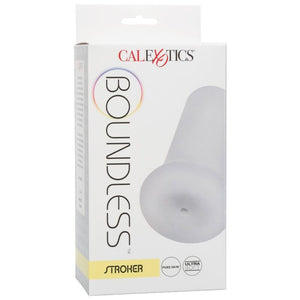 Masturbateur souple transparent ouvert — emballage