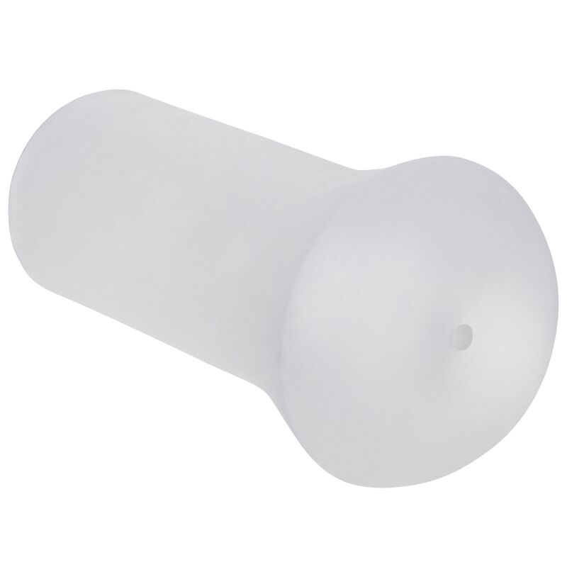 Masturbateur souple transparent ouvert — gros plan