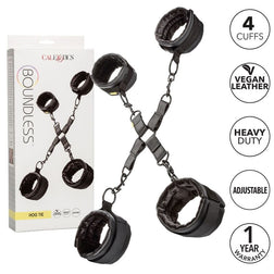 Kit hogtie complet 4 points Boundless nylon doublé peluche — Calexotics