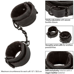 Menottes poignets nylon & peluche douce — Boundless — vue 4