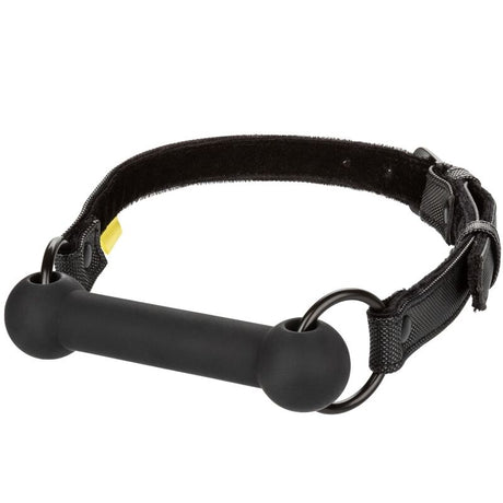 Bâillon barre silicone avec sangle velcro — Boundless Bit Gag · Calexotics · Bâillons