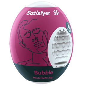 Masturbateur œuf à bulles activé à l'eau — Bubble · Satisfyer Eggs · Strokers
