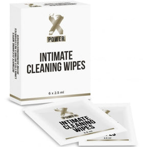 Lingettes nettoyantes intimes 6 sachets — Intimate Cleaning Wipes · Xpower · Hygiène anale