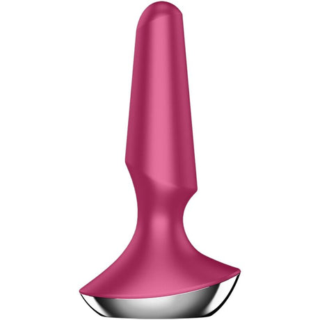 Plug vibrant connecté double moteur Rose — vue détaillée