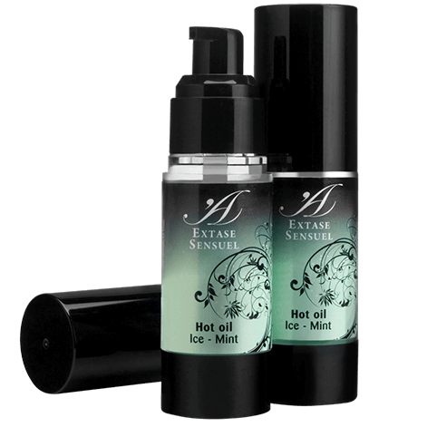 EXTASE SENSUAL HUILE DE MASSAGE A EFFET GLACE EXTRA FRAICHE 100 ML