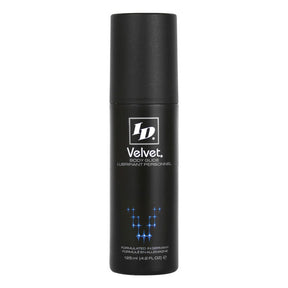 Lubrifiant silicone premium longue durée 125 ml — Velvet · Id Velvet · Lubrifiants base silicone