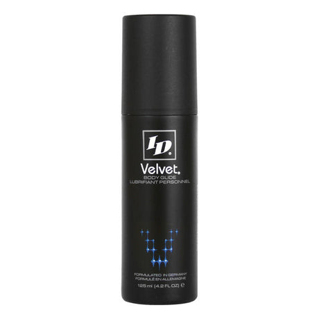 Lubrifiant silicone premium longue durée 125 ml — Velvet · Id Velvet · Lubrifiants base silicone