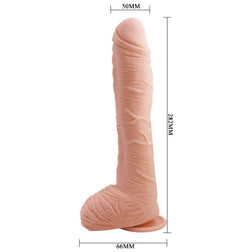 Baile Alex realistic flesh dildo, 28 cm