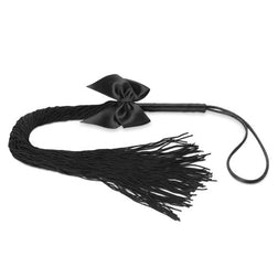 Mini fouet à franges nylon noir 55 cm — Lilly Fringe — vue 2