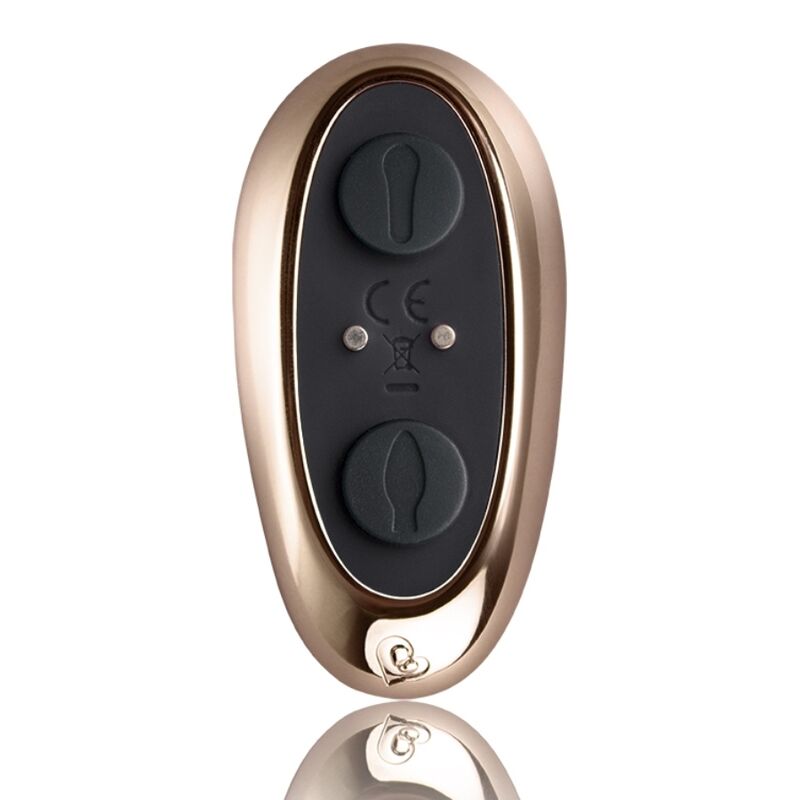 Vibromasseur double stimulation anal + périnée télécommandé — autre angle