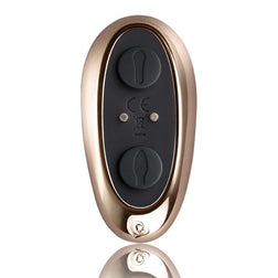 Vibromasseur double stimulation anal + périnée télécommandé — autre angle