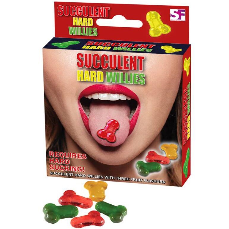 SPENCER FLEETWOOD BONBONS PENIS DUR TROIS SAVEURS