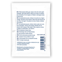Lubrifiant neutre unidose 6 ml — Waterfeel
