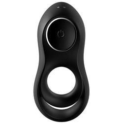 SATISFYER VIBRATEUR ANNEAU DUO LEGENDAIRE NOIR