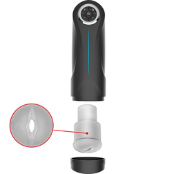 Gaine interne amovible texturée du masturbateur automatique pour un nettoyage facile