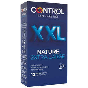 CONTROL PRESERVATIFS NATURE 2XTRA GRANDS XXL 12 UNITES
