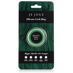 JE JOUE BAGUE SILICONE VERTE CHOKE MOYEN