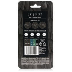 JE JOUE ANNEAU PENIAL EN SILICONE MAXIMUM STRETCH NOIR